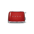 Smeg Red 50's Retro Style 4 Slice Toaster - TSF02RDSA