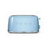 Smeg 4 Slice Blue Toaster - TSF02PBSA