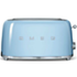 Smeg 4 Slice Blue Toaster - TSF02PBSA