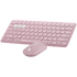 VolkanoX Blaze Bluetooth Wireless Keyboard and Mouse Combo - Rose