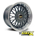 16 Inch Mag Wheel - MX6032-4HB VR6 Style Wheel - 4x100 / 5x100 PCD
