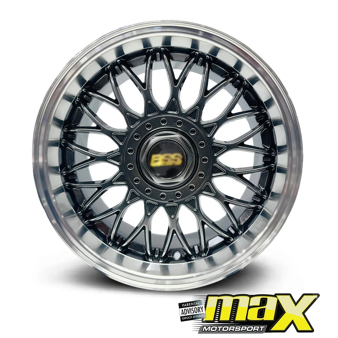 16 Inch Mag Wheel - MX6032-16HB VR6 Style Wheel - 5x100 / 5x114.3 PCD