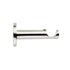 Steel Rod Contemporary Bracket, Single, Brushed Silver, 25mm