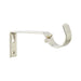 Steel Rod Metal Bracket, Single, Silver, 25mm