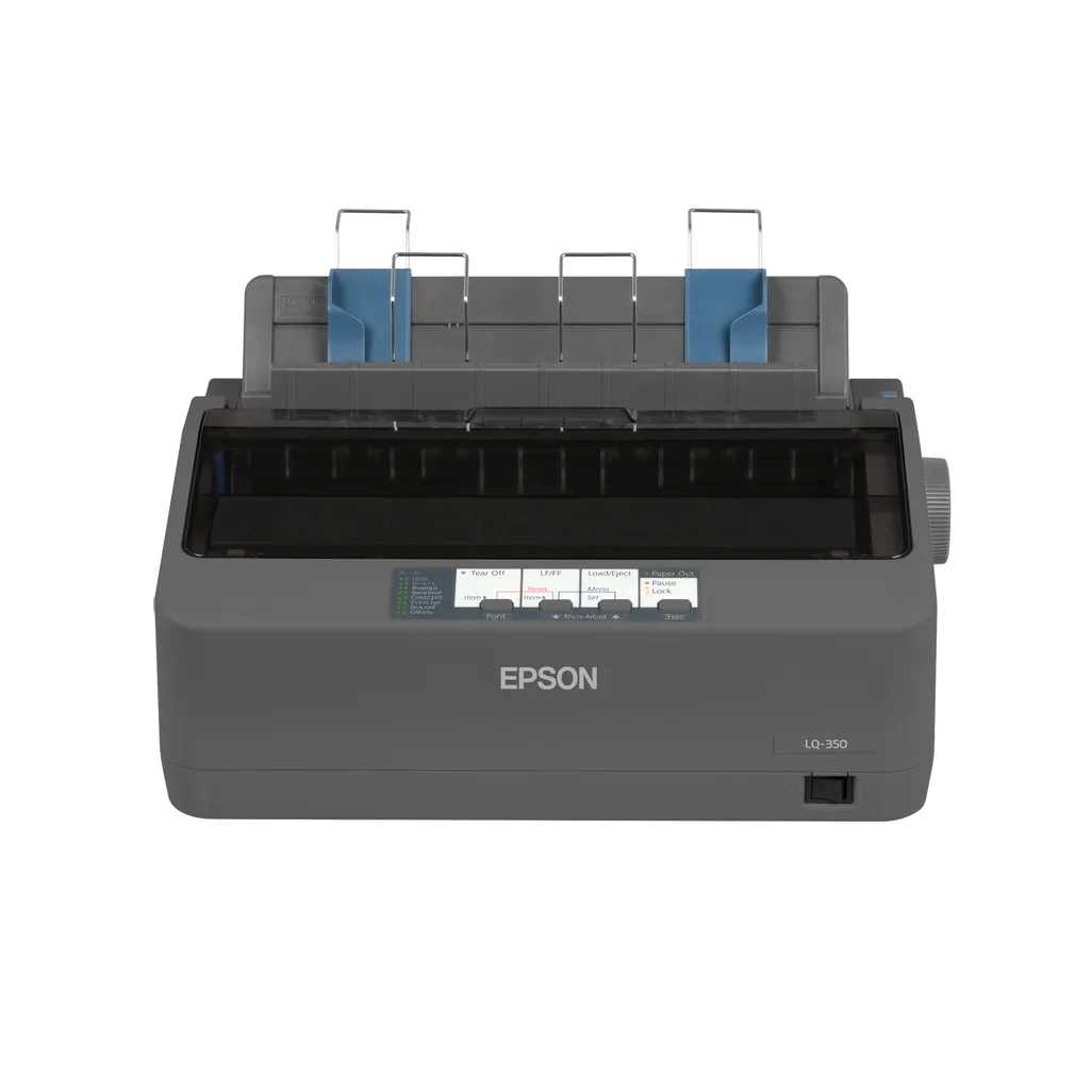 C11CC25001 Epson LQ-350; Dot Matrix Printer;80 col; 24 Needles; RS-232; Bidirectional parallel; USB 2.0;24 months Carry in