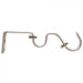 Steel Rod Metal Bracket, Double, Bronze, 32mm