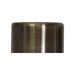 Steel Rod Finial, End Cap, Bronze, 32mm, 2 Pieces