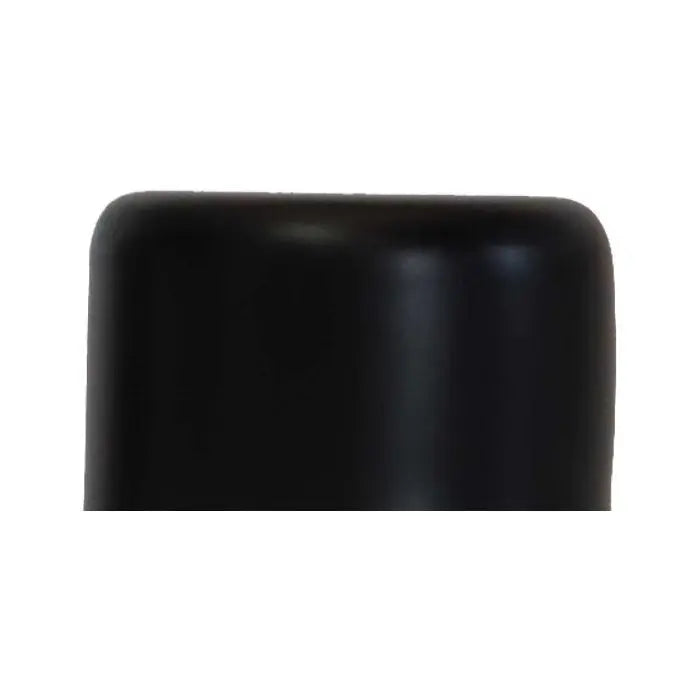 Steel Rod Finial, End Cap, Black, 32mm, 2 Pieces