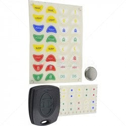 DMP 4 Button Wireless Key Fob – Remote Control for Alarm Systems