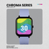 Volkano Chroma Series Smartwatch with Ultramarine Strap
