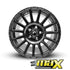 17 Inch MX026-7 Wheel - Suitable To Fit Jeep - 5 Piece Set (5x127 PCD)