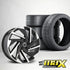 17 Inch MX2044 Nashville Style Wheel & Tyre Combo (5x100 PCD)
