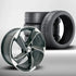17 Inch MXA1002 TTRS Style Wheels & Tyre Combo (5x100 PCD)