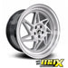 17 Inch Mag Wheel - M2502-B17 Forgiato Twist Wheel - 4x100 PCD
