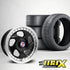17 Inch Mag Wheel - MX115-17A HR.E Blade Style Wheel & Tyre Combo - 4x100 / 5x100 PCD