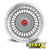 17 Inch Mag Wheel - MX1209-17NW RS Mesh Style Wheel - 4x100 / 4x114.3 PCD (Narrow & Wide)