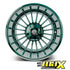 17 Inch Mag Wheel - MX7674-51 Black Chrome Alpin Style Wheel - 4x100 / 5x100 PCD