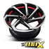 17 Inch Mag Wheel - MX8828-17RD Concave Wheels (4x100/ 4x114.3 PCD)