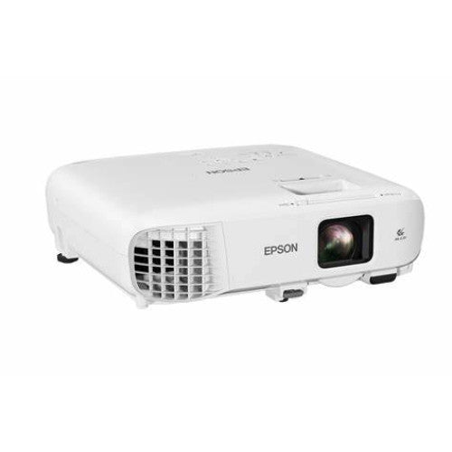 Epson 4200lm WXGA 1280x800 16:10 Lamp USB 2VGA 2HDMI RS-232C Wi-FiOptional NoBag White Mobile/Install