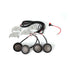 LED360 Black Widow GrilleLighting Set with Harness – Suitable for Jeep Wrangler (White)