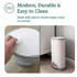 NEW Korbell Plus Hands-free Nappy Bin 26L Bundle (with free liner) - White