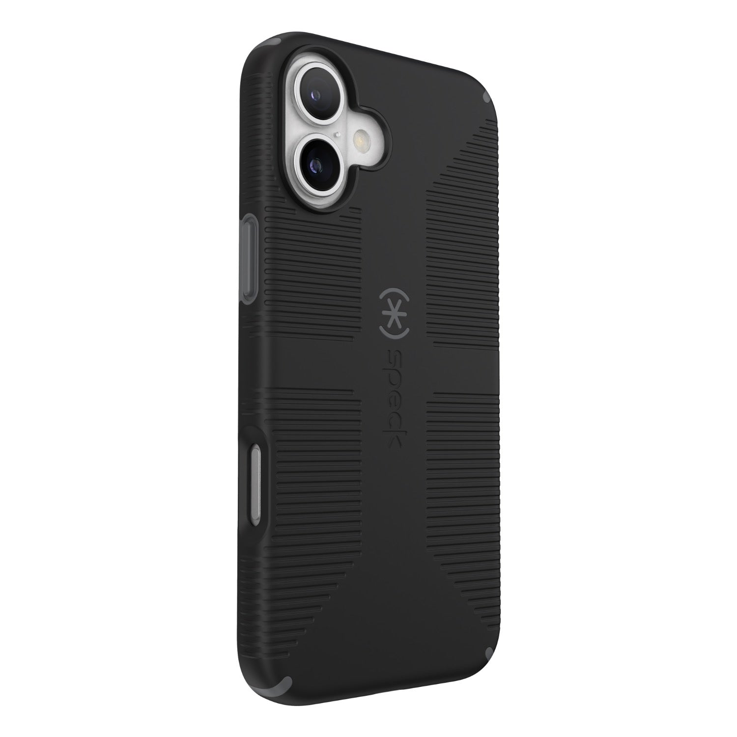 Speck Candyshell Grip MagSafe Case - Apple iPhone 16 Plus - Black & Slate Grey