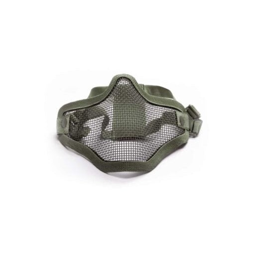 GUNMANSA ASG Metal Olive Drab Green Airsoft Mesh Mask 18000