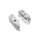 Fauxwood Venetian Blind Bracket, White, 50mm, 2 Pieces