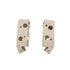 Fauxwood Venetian Blind Bracket, Limewash, 50mm, 2 Pieces