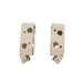 Fauxwood Venetian Blind Bracket, Limewash, 50mm, 2 Pieces