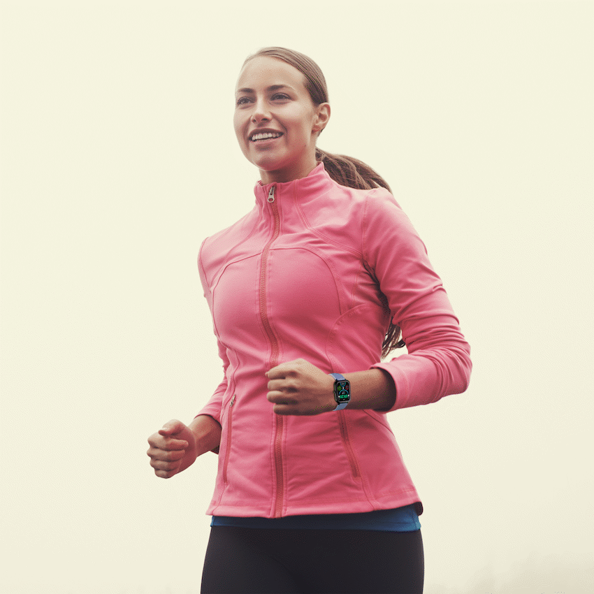 Volkano Chroma Series Smartwatch with Ultramarine Strap