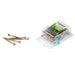 Chipboard Screws, Square, No.8, 4mm x 60mm, 50 Pieces