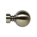 Steel Rod Finial, Solid Ball, Bronze, 25mm