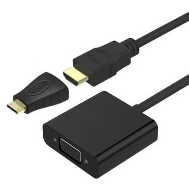HDMI TO VGA ADAPTOR W/AUDIO