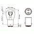 Bosch HB4 9006 51w Halogen Bulb (each)