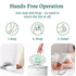 NEW Korbell Plus Hands-free Nappy Bin 26L Bundle (with free liner) - White