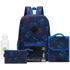 Quest Quest 4-Piece Backpack Set Gamer Navy