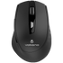 Volkano Chrome Series Wireless Mouse - Black