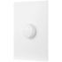 Ellies Dimmer dial switch 2x4 (60mmx100mm) -WT
