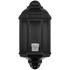 Ellies Forge Series - AC Wall Light - Aluminium + Glass - E27 Base -BK
