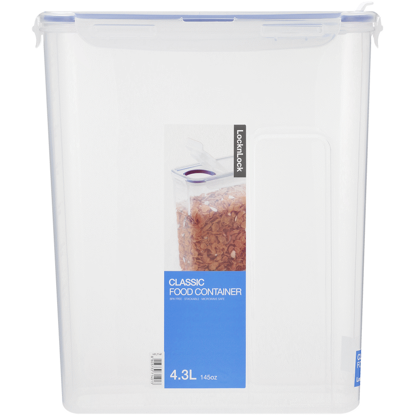 LocknLock cereal container flip lid 4.3L ( Order in Qty of 5)