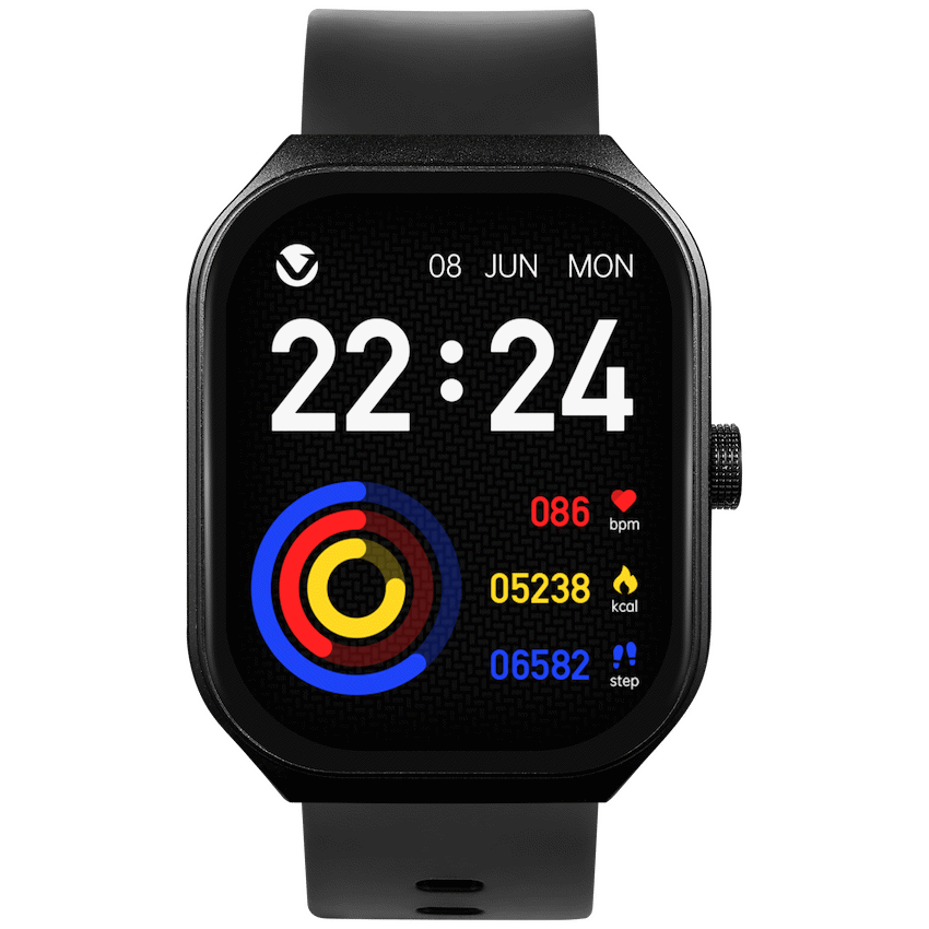 Volkano Spirit Series Smart Watch - Black