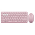 VolkanoX Blaze Bluetooth Wireless Keyboard and Mouse Combo - Rose