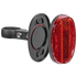 Volkano UrbanRide Series TagTrace Bicycle Reflector-Black