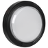 Ellies Cresent Series AC 24W Round LED Bulkhead - PC - BK
