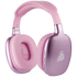 Pro Bass Retro Bluetooth Wireless Headphone with PU Case - Pink