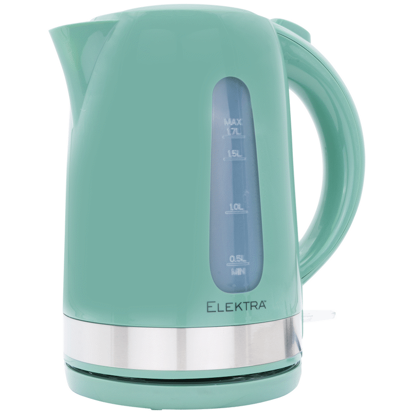 Elektra 2200w 1.7l Plastic Kettle - Green