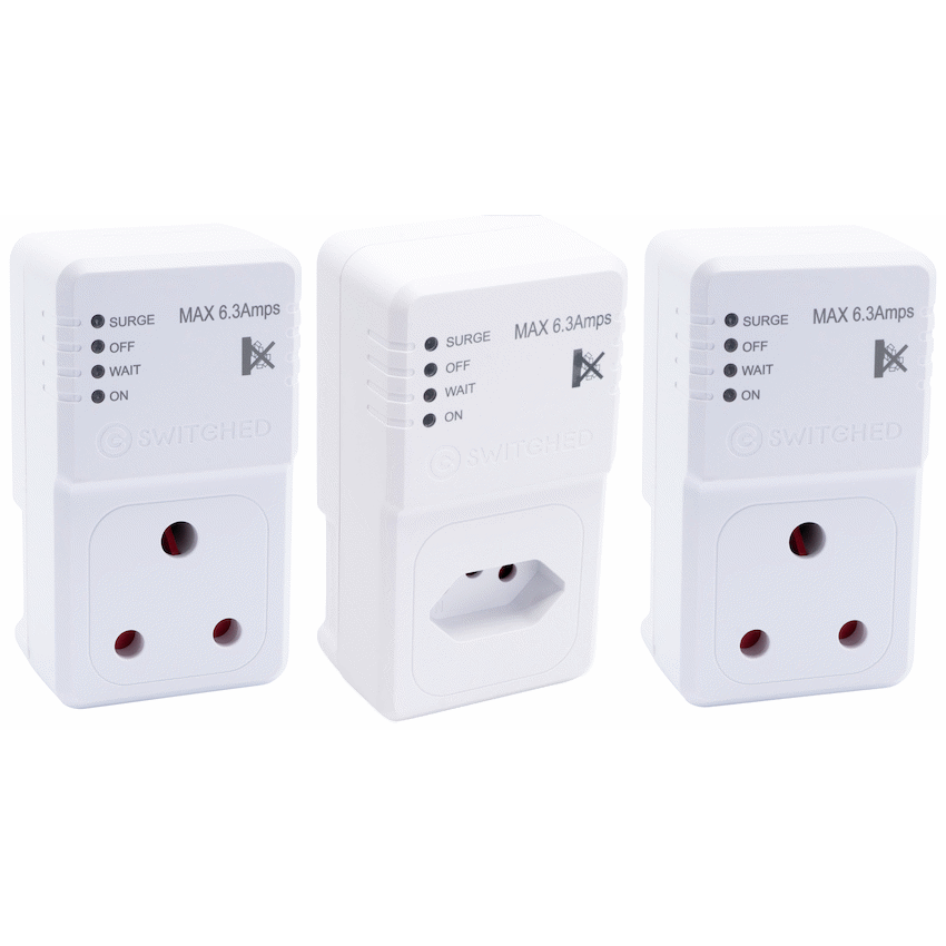 3 x Switched High Surge Appliance Protection