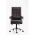 Everfurn Louis High Back Office Chair - Coffee