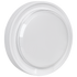 Ellies Cresent Series AC 24W Round LED Bulkhead - PC - WT